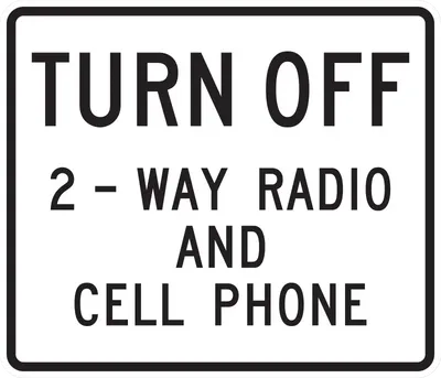 R22-2 Turn Off 2-Way Radio and Cell Phone