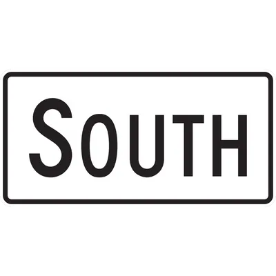M3-3P Cardinal Direction -South (plaque)