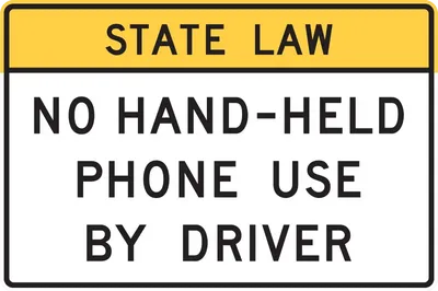 R16-15 No Hand-Held Phone Use By Driver