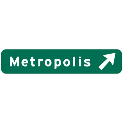 E4-1 Exit Direction (1 destination) - Overhead