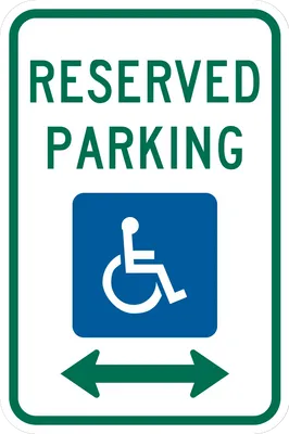 R7-8 Reserved Parking - Accessible