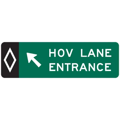 E8-2 Preferential Lane Entrance Direction