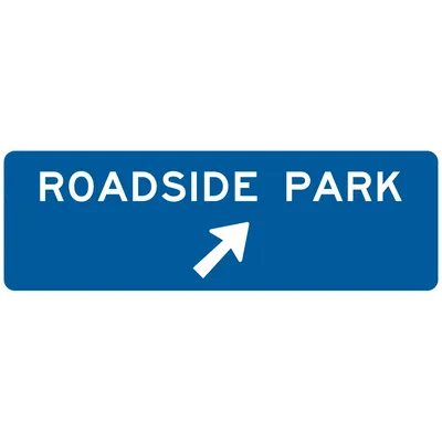 D5-10A Roadside Park Entrance Direction