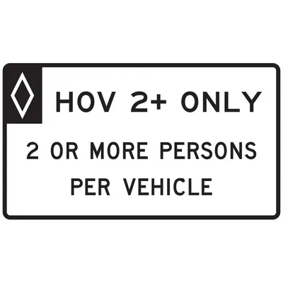 R3-13 Preferential Lane Vehicle Occupancy Definition