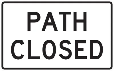 R11-2C Path Closed