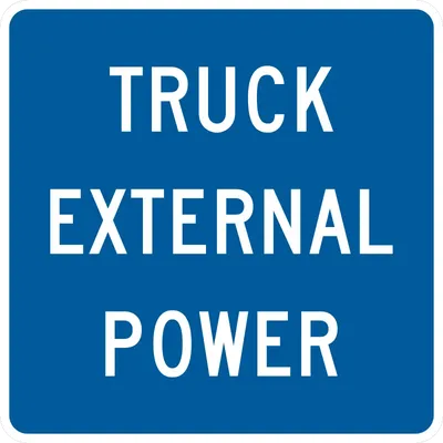 D9-16AP Truck External Power (plaque)