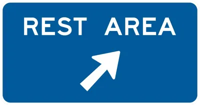 D5-2 Rest Area Entrance Direction