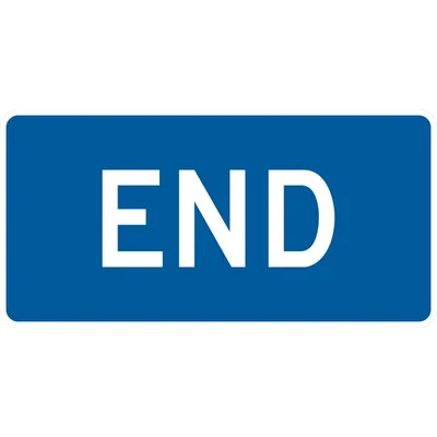 M4-6P End (white blue)