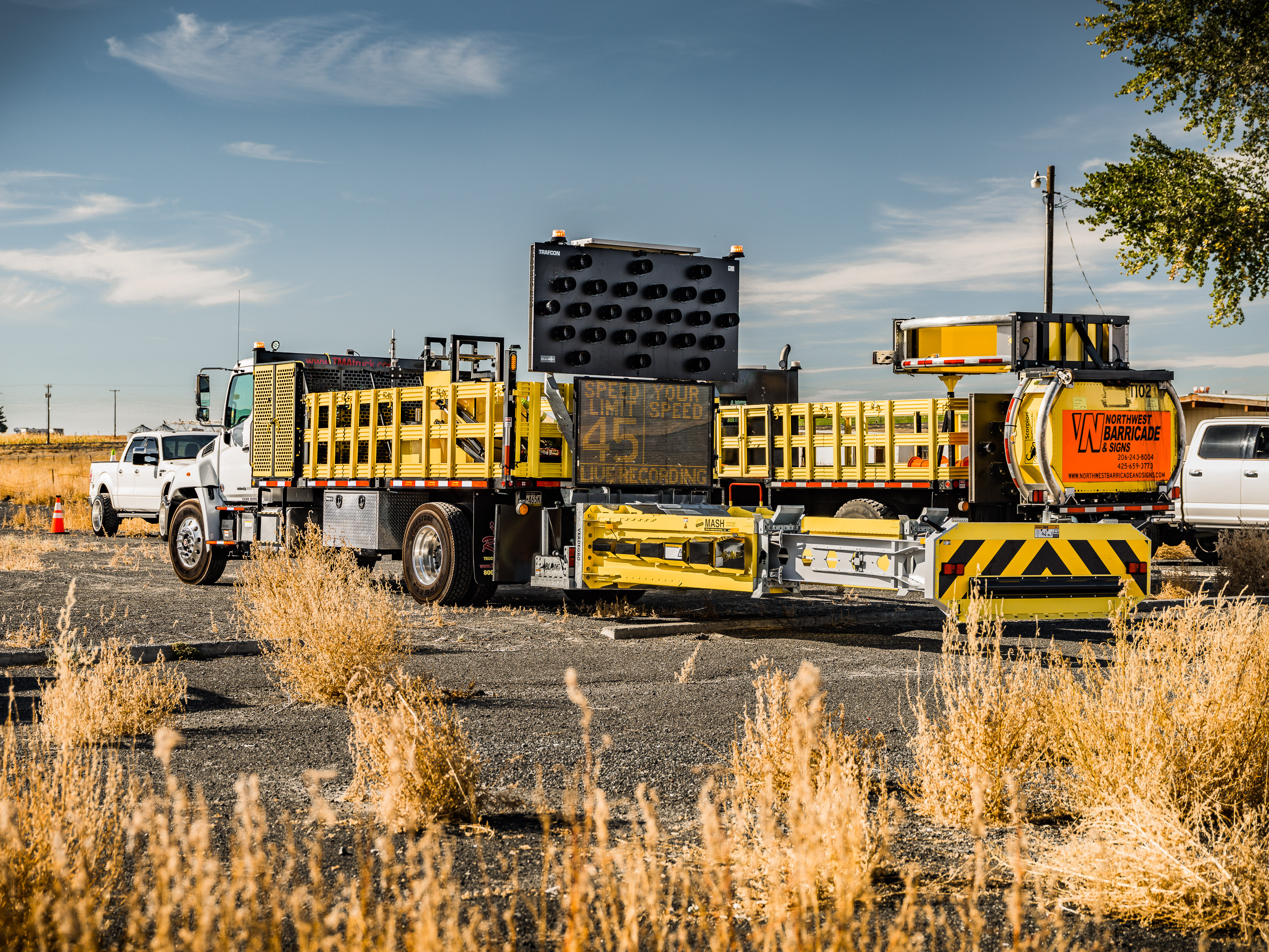 TMA (Truck Mounted Attenuator) Truck
