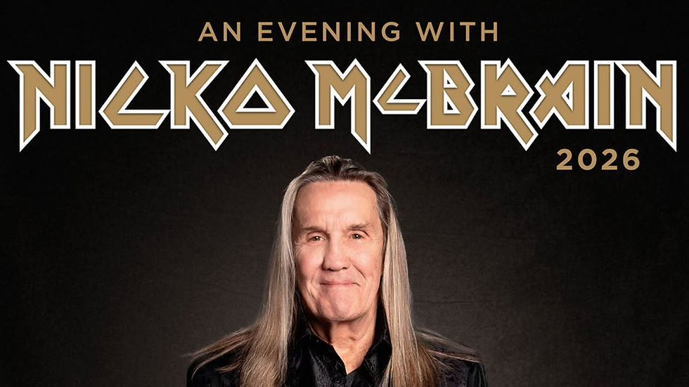 Nicko McBrain: il batterista degli Iron Maiden annuncia uno spoken tour