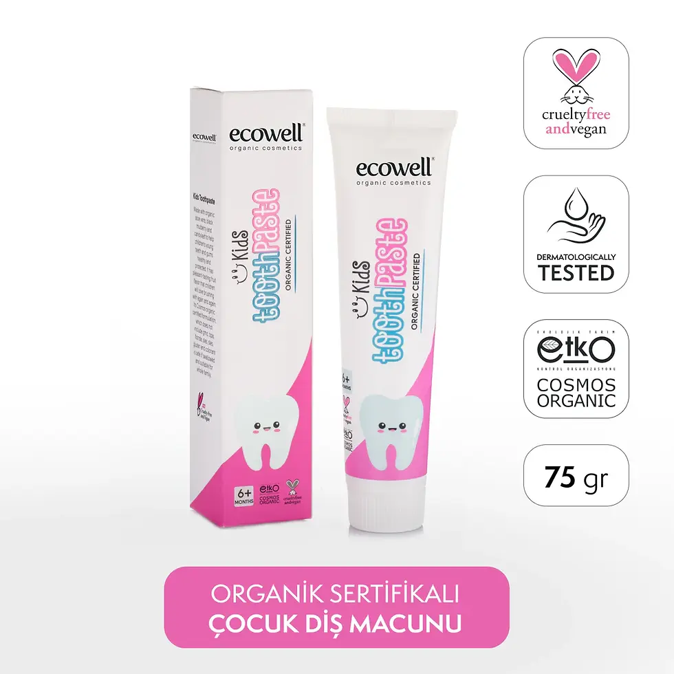 Küçük resim: ECOWELL ORGANİK ÇOCUK DİŞ MACUNU