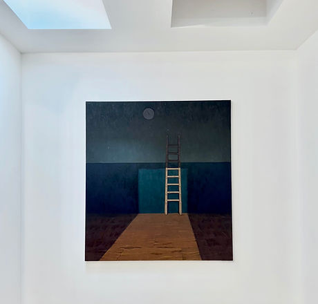 Letter to Time, Oil on Canvas, 55 x 60 in, 2025.jpeg