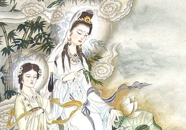 Guan Yin and Longnu