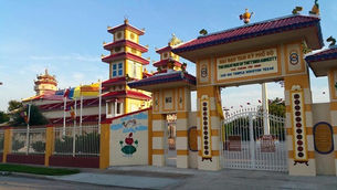 Inauguration ceremony of new Cao Đài Temple in Houston, Texas