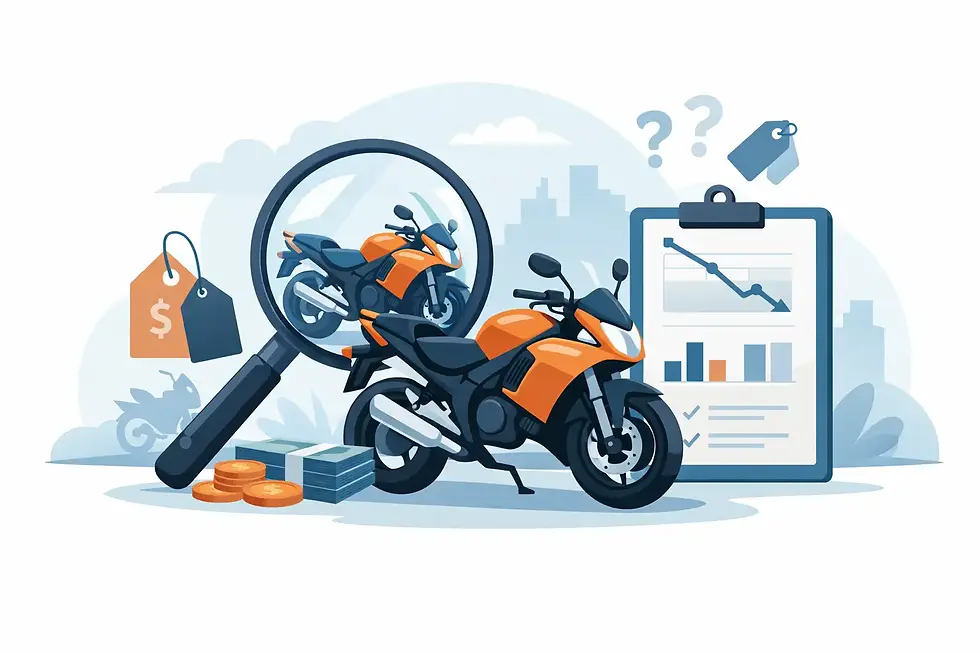 How Much Is a Used Motorcycle? Price Guide
