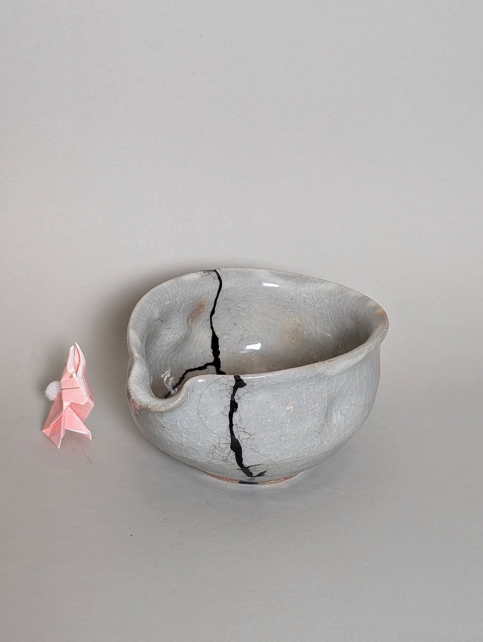 Miniature : Verseuse à Thé Hagi-Yaki - Kintsugi Traditionnel Japonais - Roiro Urushi - 3