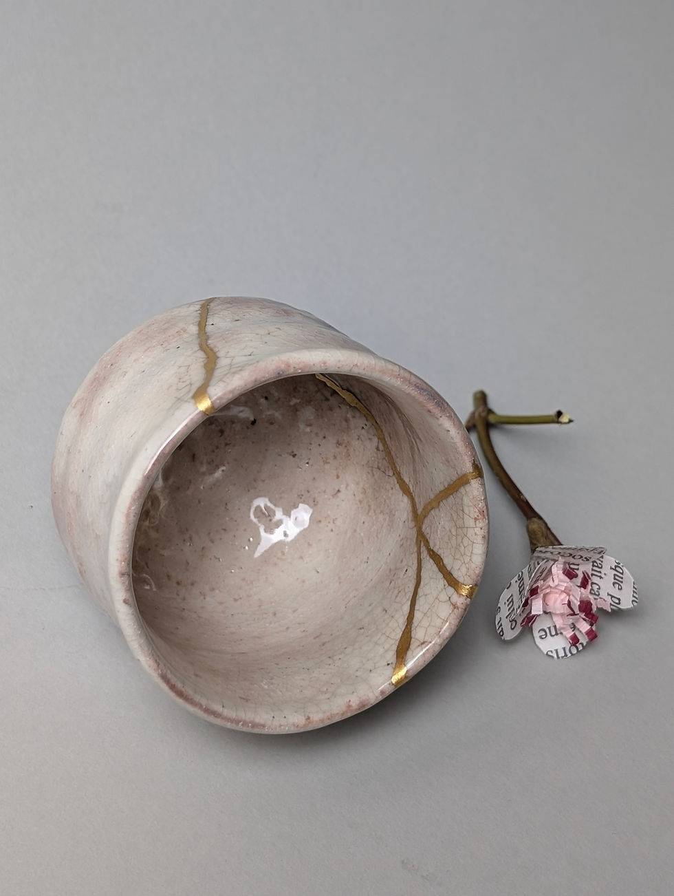 Miniature : Tasse Hagi-Yaki de chez Tanaka NL - Kintsugi Traditionnel Japonais Or 23k - 6
