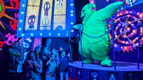 Oogie Boogie Bash Returns Earlier Than Ever for the 2024 Halloween Season at Disneyland