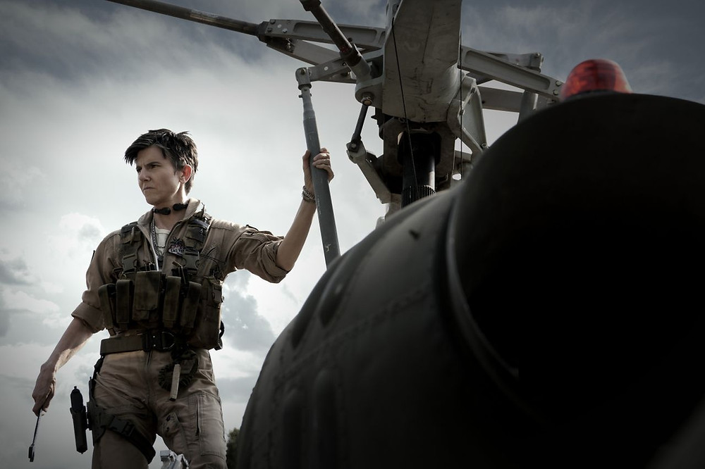 Tig Notaro in Army of the Dead c/o Netflix