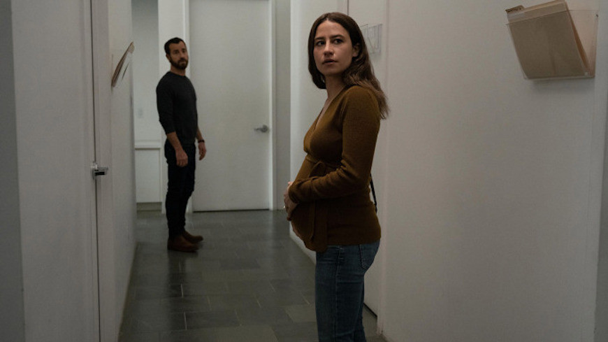 Justin Theroux and Ilana Glazer in False Positive c/o A24/Hulu