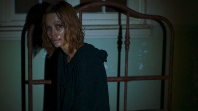 Nathalie Boltt as ‘Angela’ in Neill Blomkamp’s DEMONIC. Courtesy of IFC Midnight. An IFC Midnight Release