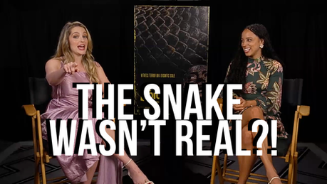 Jessica Rothe & Kiana Madeira Reveal How They Filmed Beware Boiúna’s Giant Snake