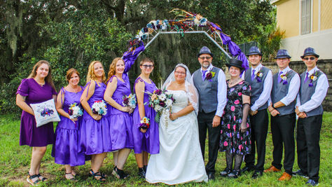 A 'Haunted Mansion' Themed Wedding