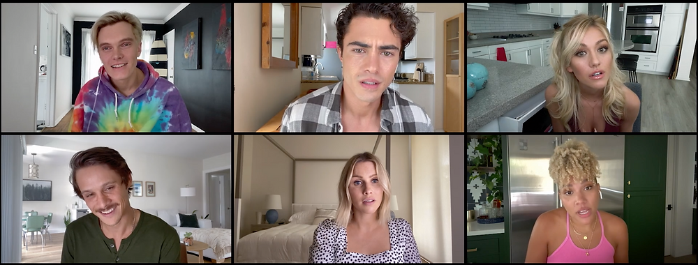 The cast of Untitled Horror Movie, c/o Bronwyn Cornelius Productions