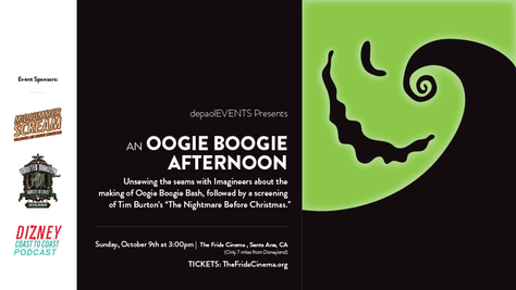 An 'Oogie Boogie Afternoon' Coming to the Frida Cinema in SoCal