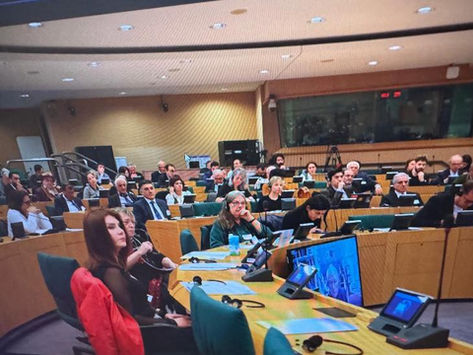 International Cultural Academy Concludes Participation in the 19th International Peace Conference at the European Parliament in Brussels