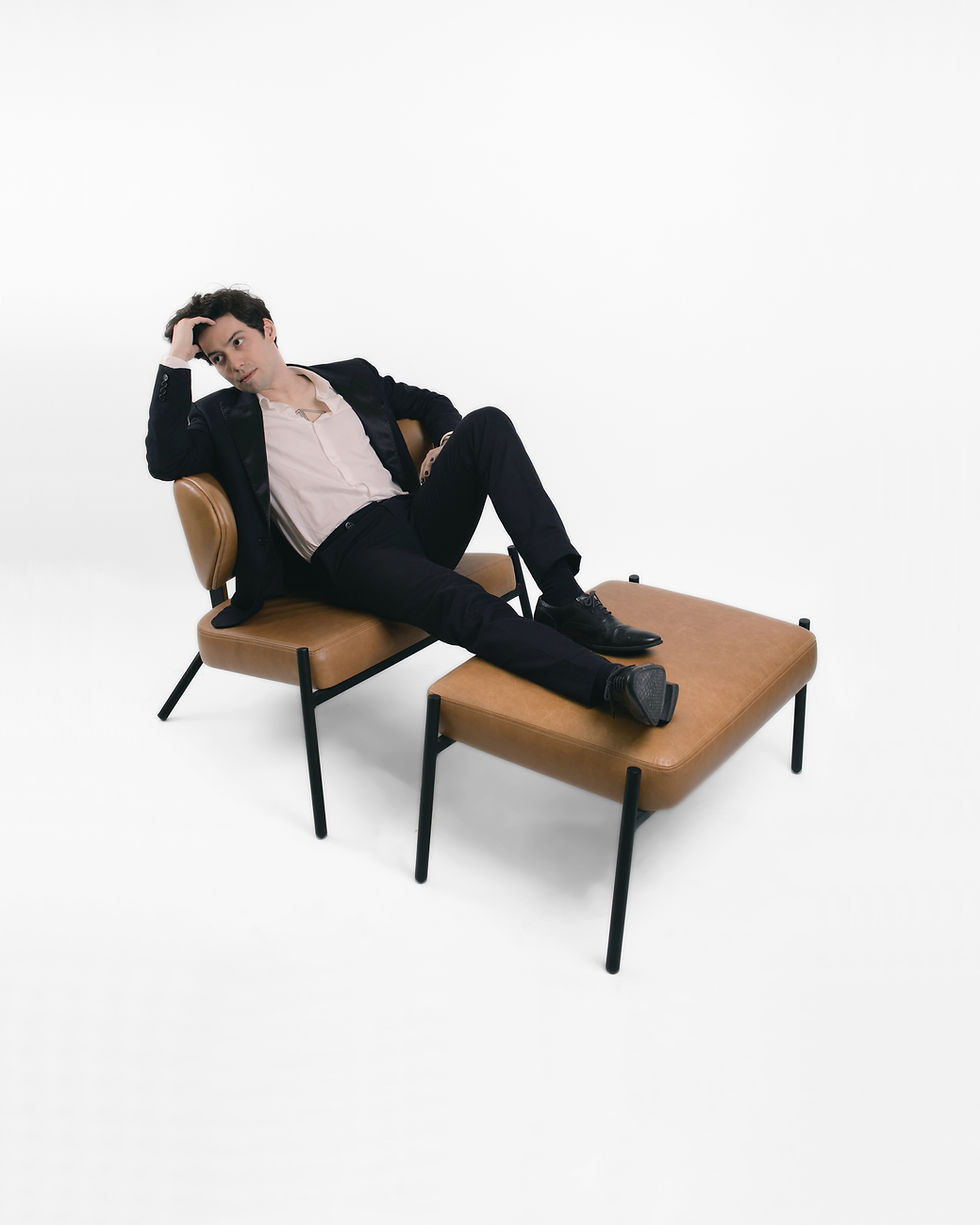 Miniatura: Poltrona + Puff Amor