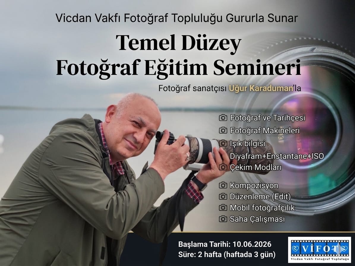 Etkinlik: Temel Düzey Fotoğraf Eğitim Semineri