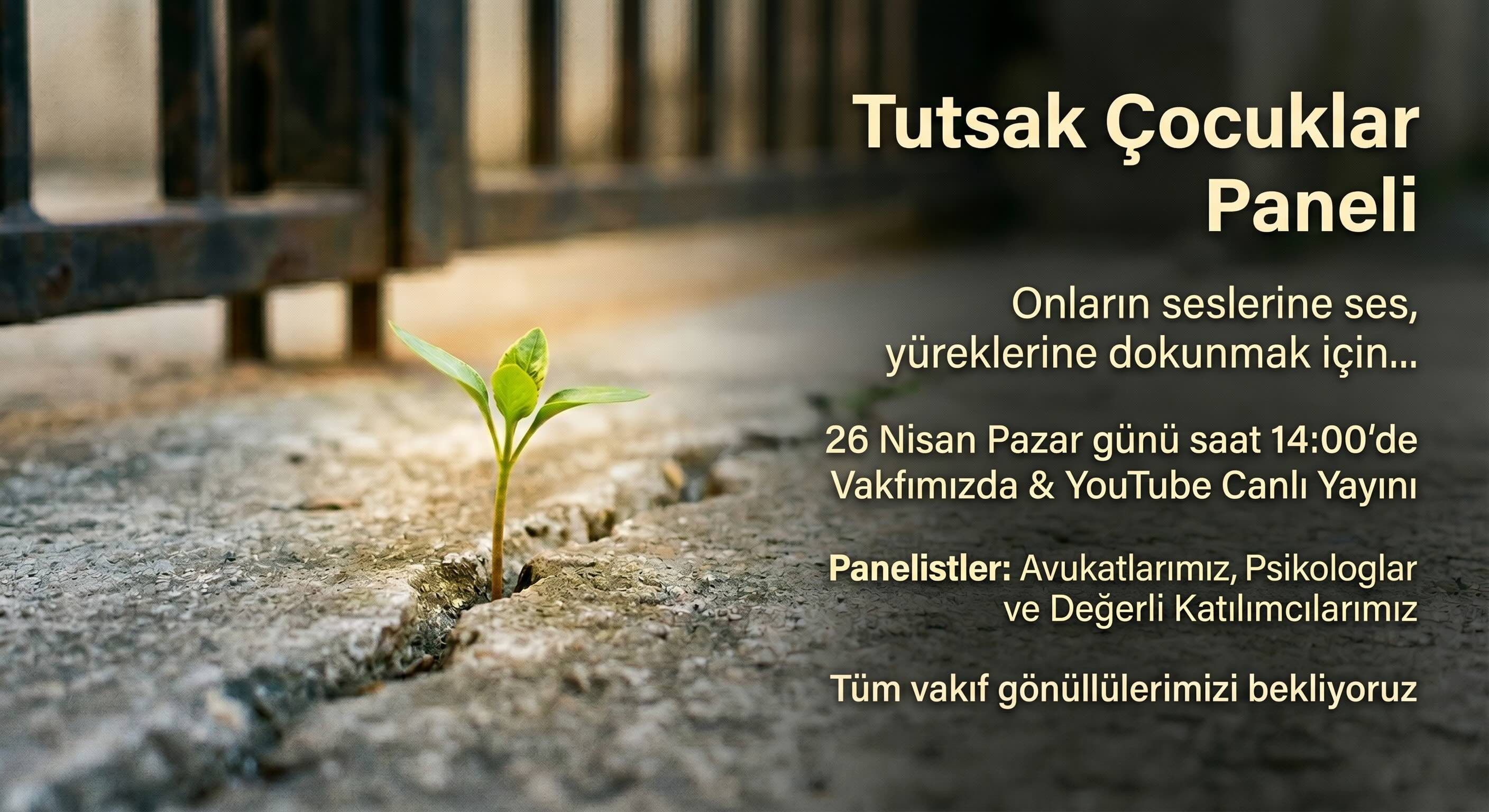 Etkinlik: Tutsak Çocuklar Paneli