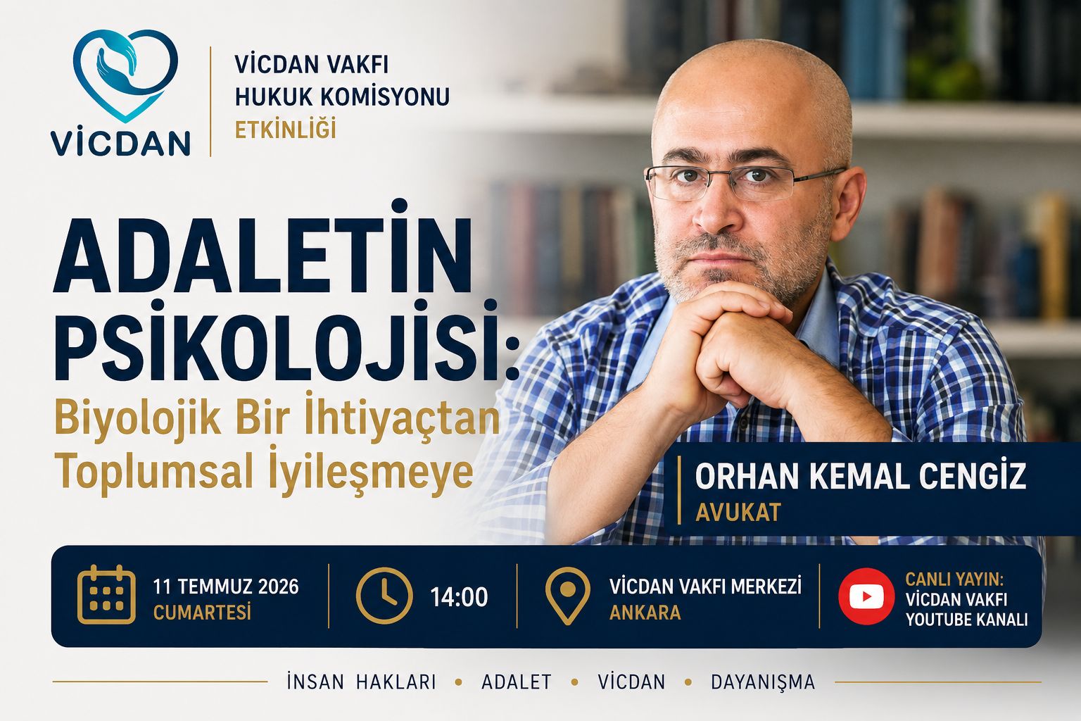 Etkinlik: AİHM Kararlarının Uygulanması: Rıza Türmen ile Söyleşi (1)