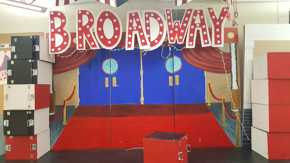 Theater backdrop
