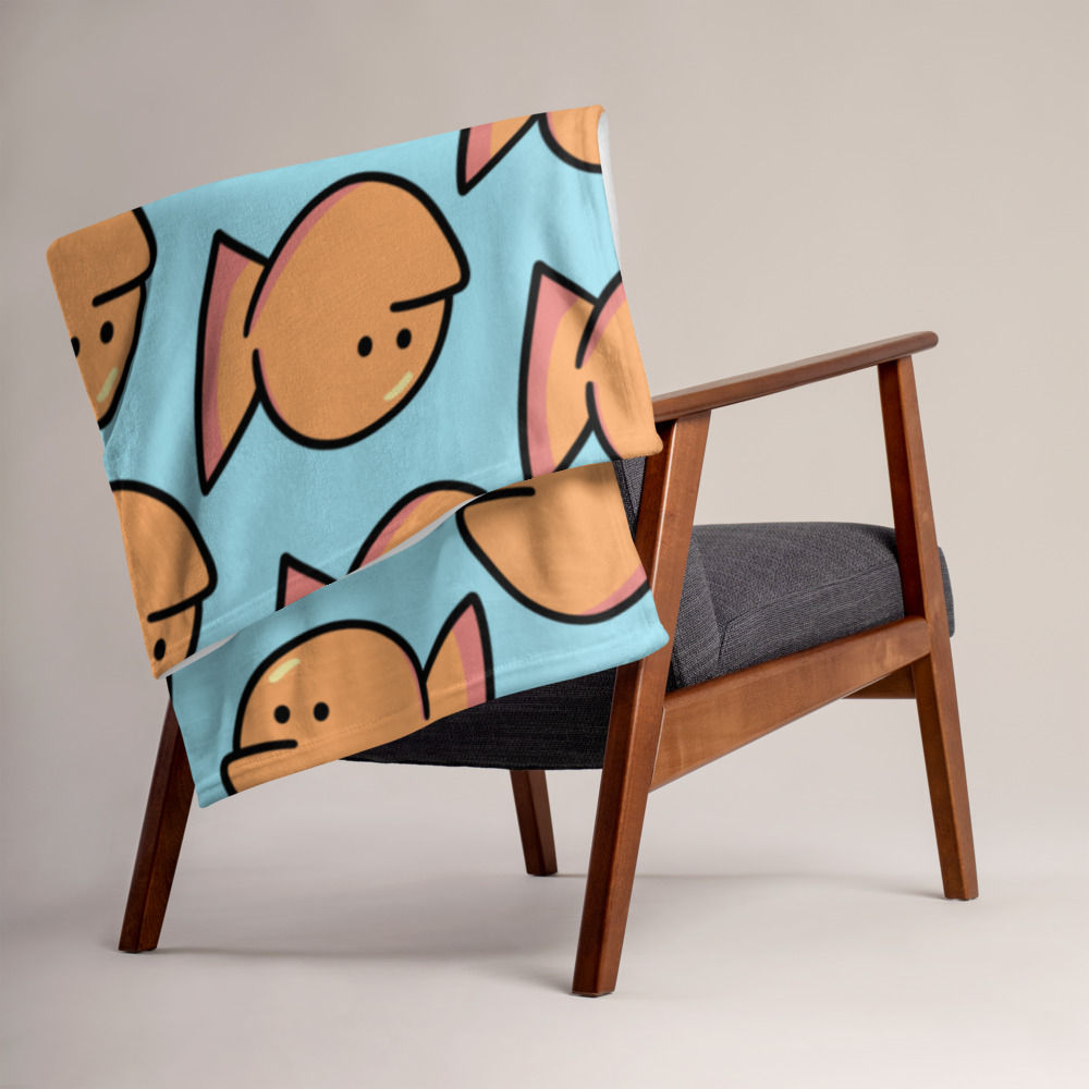 School of Gill Throw Blanket