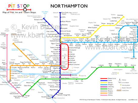 PITSTOP map of Northampton