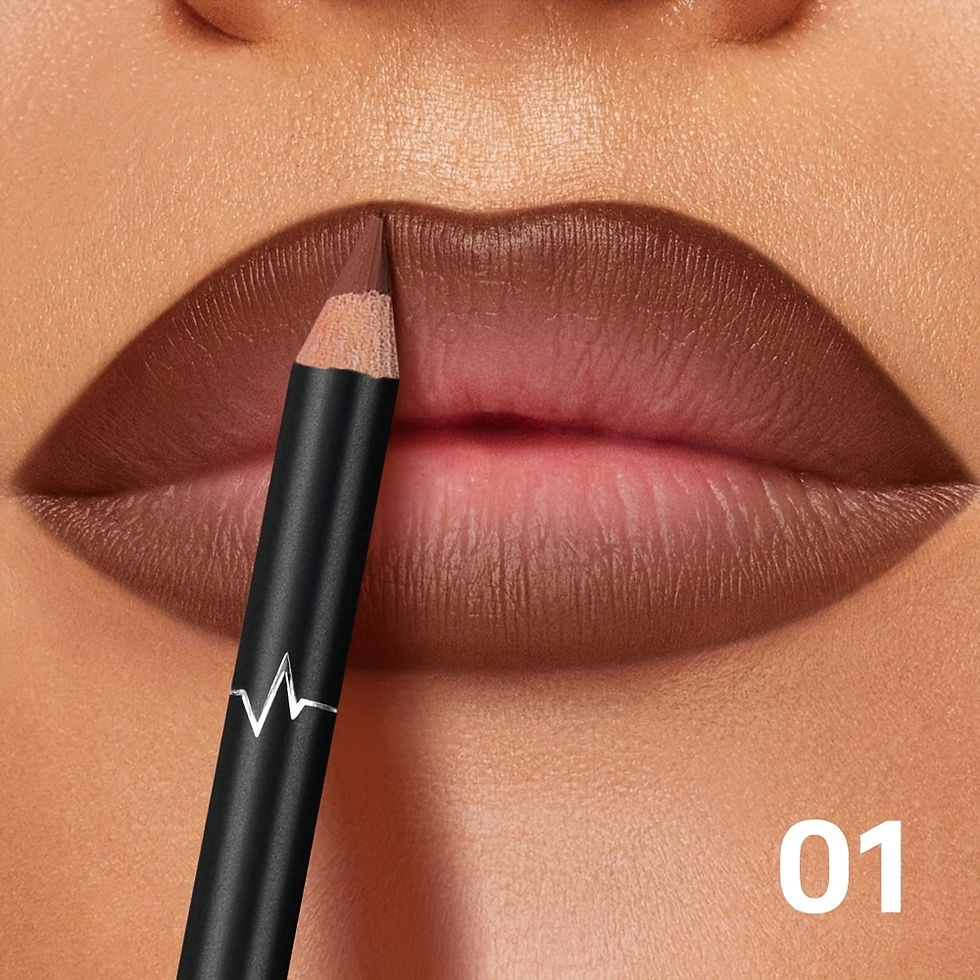 Thumbnail: Pudaier 6-Color Waterproof Matte Lip Liner - Long-Lasting, Non-Transfer Formula,