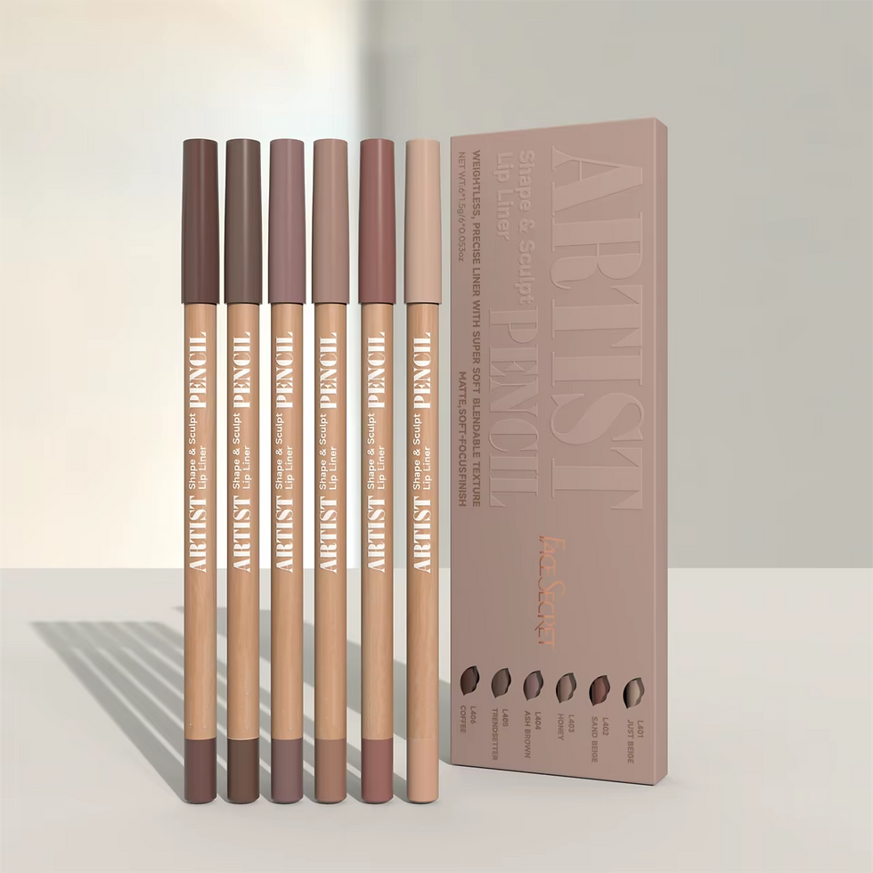 Thumbnail: Face Secret Artist Shape Sculpt Lip Liner Pencil Set, Weightless Precise Liner w