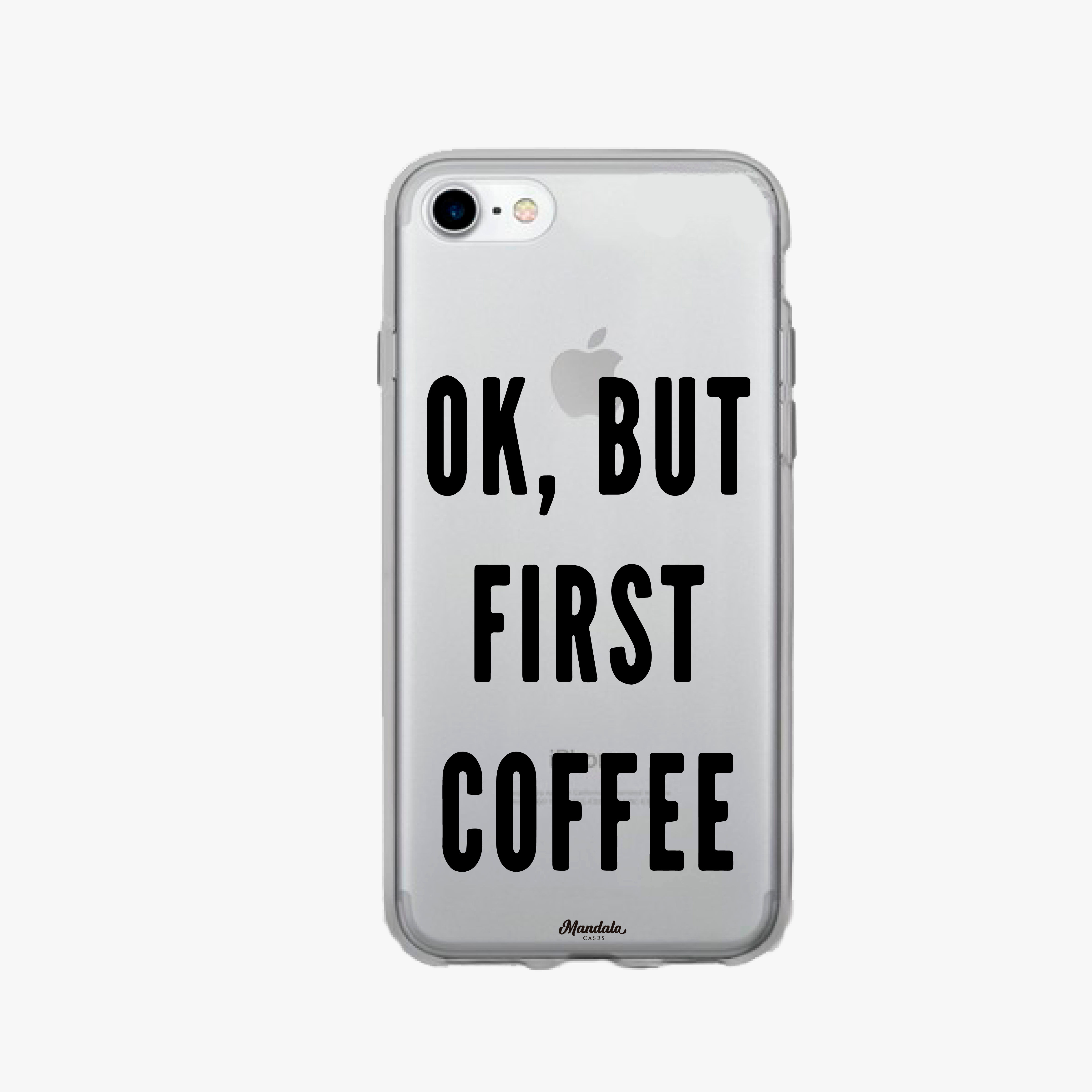 Ok but first cofee case