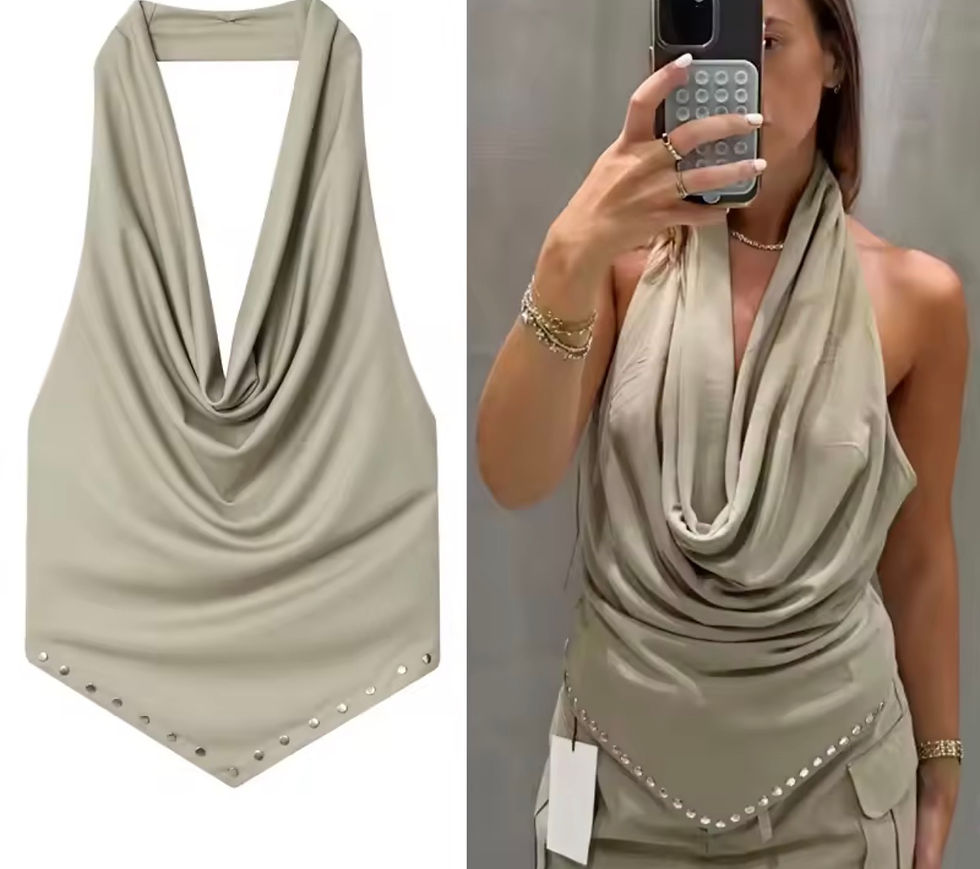 Thumbnail: Taupe Temptation Top