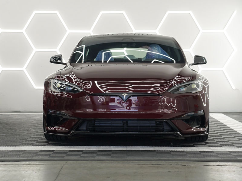 Tesla Model S Signature Edition with XPEL full body PPF and ceramic coating | Song Auto Detail, serving Palo Alto, CA
