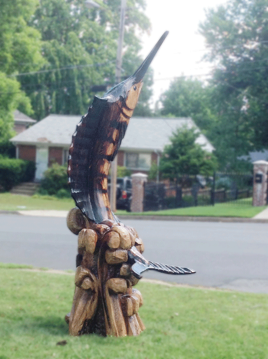 AM Sculptures- Sailfish 2
