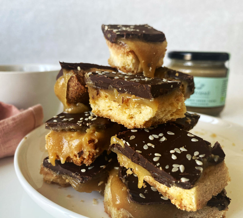Tahini Billionaire Shortbread