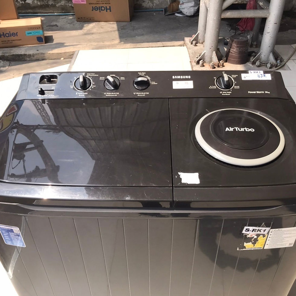 ภาพขนาดย่อ: เครื่องซักผ้า2ถัง ซัมซุง WT14B5040BA/ST