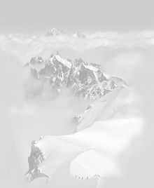 Snowy Mountain Landscape