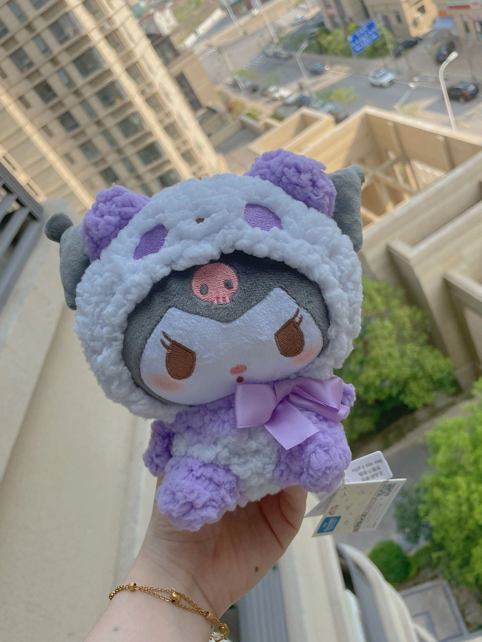Thumbnail: Sanrio Characters Cozy Fleece Mini Plushies 20x16cm