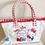 Thumbnail: Hello Kitty Embroidered Hand Bag