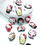 الصورة المصغرة: 9 Pc Hello Kitty Crocs Charm Set