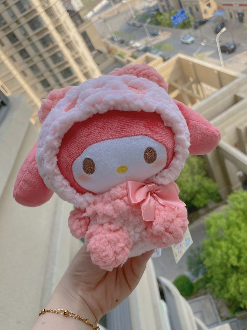 Thumbnail: Sanrio Characters Cozy Fleece Mini Plushies 20x16cm